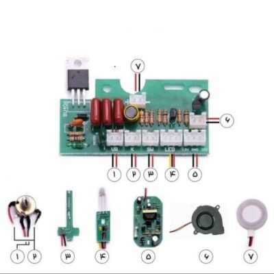 برد دستگاه بخور سرد 36 ولت